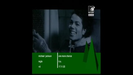 Michael Jackson - One More Chance - още един шанс