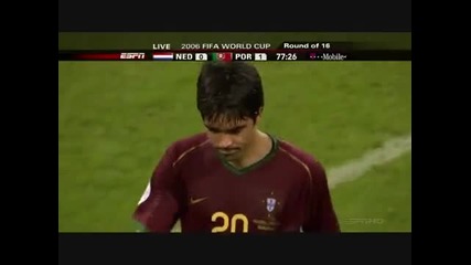Netherlands Vs Portugal - 16 yellow cards + 4 red cards!!