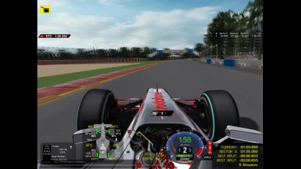 rfactor F1 Codemasters 2010 Realism
