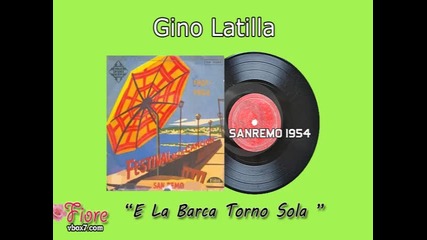 Sanremo 1954 - Gino Latilla - E la barca torno sola