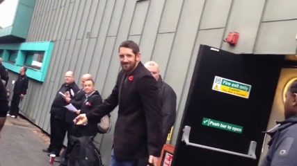 Dean Ambrose, Zeb Colter, Erik Rowan & Wade Barrett Manchester Hotel November 2013