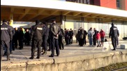 кадри от Протеста на работещите в Бдж - Карлово