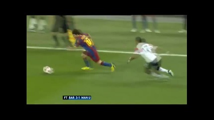 Lionel Messi Mesmerized Nani
