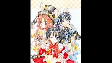 Mitsuki, Takuto, and Meroko singing Eternal Snow 