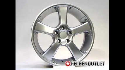 www.felgenoutlet.de Evo Alufelgen 18 Zoll glanzsilber Felgen 