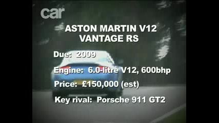 2010 Aston Martin Vantage V12 Rs - Spy Video