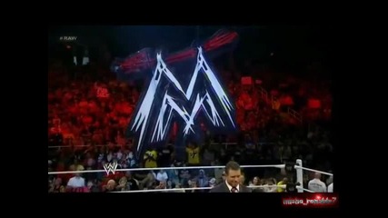 Cm Punk минава" детектора на лъжата" в Miz Tv Wwe Raw 03/12/2012