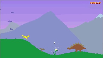 Miniclip Games Dino Run-level 2