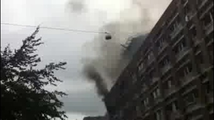 Terror Attack in Oslo - Government Building Completely Demol