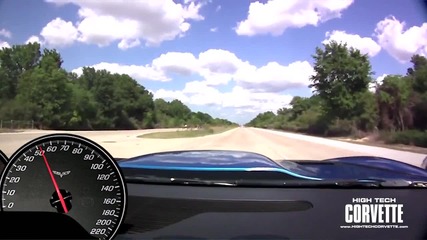 1500hp Corvette running on the street