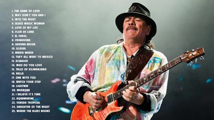 Carlos Santana - Greatest hits - full album - Best songs of Carlos Santana