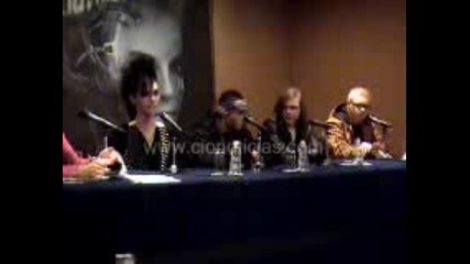 Tokio Hotel - Mexico 10.11.09 Rueda de Prensa Part 2 