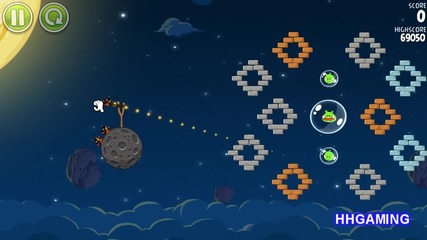 Да играем : Angry Birds Space 1- 14 3 звезди