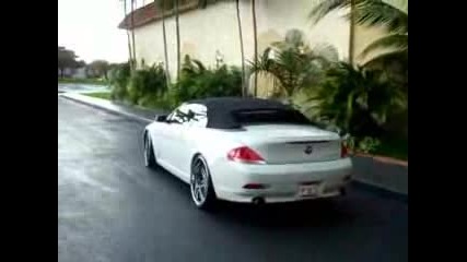 Bmw 645i With 22 Inch Wheels