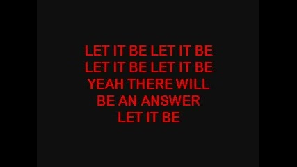 Let It Be