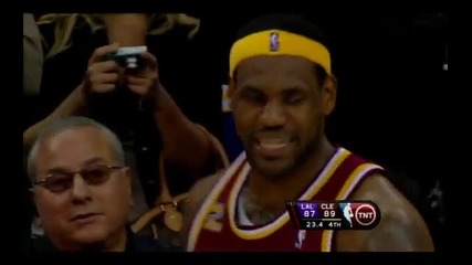 Lebron James Raps to Eminem 