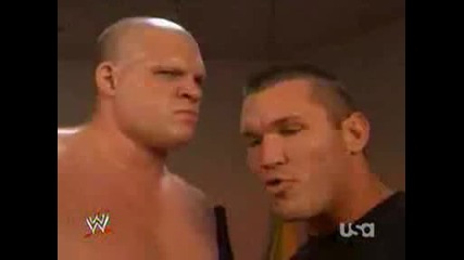 [превод]randy Orton And Kane Backstage