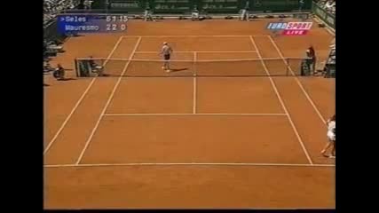 Rome 2000 Final Seles vs Mauresmo part 2