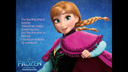 Frozen - The First Time in Forever