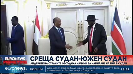 Президентите на Судан и Южен Судан обсъдиха как да постигнат мир