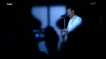 John Me & Amanda Jenssen - Love Is My Drug (live P3 Guld 2009)
