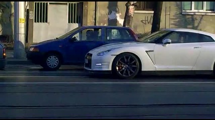 Nissan Gtr по улиците на софия