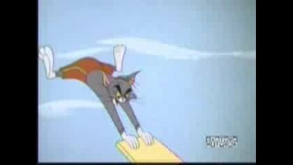Tom And Jerry The Surf - Boared Cat