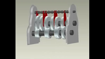 Ferrari Enzo Cad Анимация 