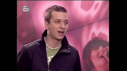 Music Idol 2 - 27.02.08г. - Изпълнението на Деян Дженков High Quality