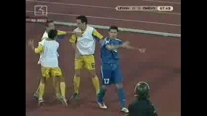 Левски - Киево 1 - 0 В.Домoвчийски