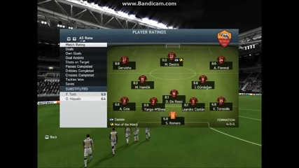 Fifa14 Roma Career Mode #2 Juventus !!!