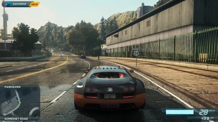 Nfs Most Wanted 2012 - Bugatti Veyron се еб*ва с полицията {720}