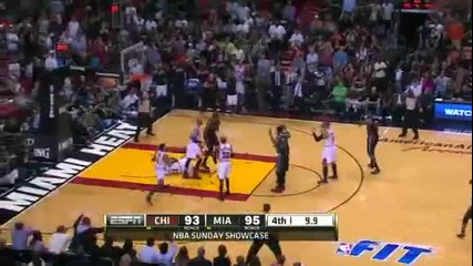 Chicago Bulls @ Miami Heat 93 - 97 [29.01.2012]