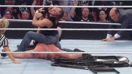 Dean Ambrose vs. Brock Lesnar - No Holds Barred Street Fight: WrestleMania 32