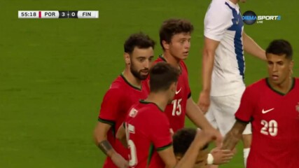 Бруно Фернандеш с красив гол за Португалия