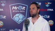 Владислав Вутов след загубата на Пирин от Хебър