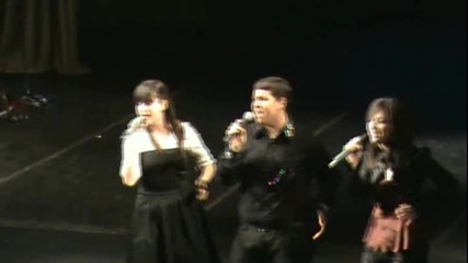 Трио = Марина, Хиси и Гого = пее Right here - Brandy