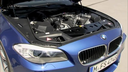 2012 Bmw M5 в движение