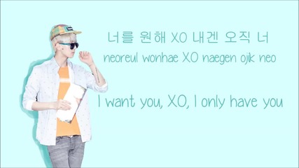 Exo-k - Xoxo (color Coded Hangul_rom_eng Lyrics)