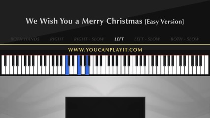 We Wish You a Merry Christmas - Как се свири на пиано ...