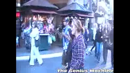 ashley greene gets mobbed by teenagers at the grove
