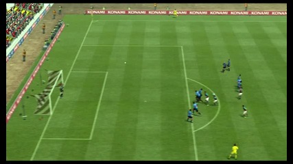 Pes 2011 Fantastic free kick !