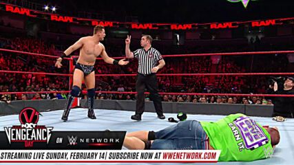 John Cena vs. The Miz: Raw, Feb. 12, 2018 (Full Match)