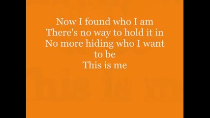 Camp Rock Demi Lovato This is Me - Lyrics