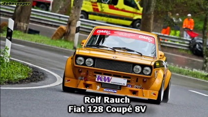 Fiat 128 Coupe 8v - Rolf Rauch - European Hill Race Eschdorf 2012