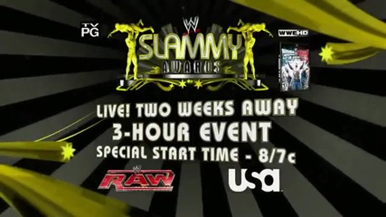 Wwe Слами наградите за 2010 се завръщат