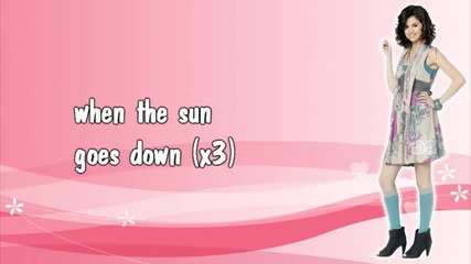 Selena Gomez & The Scene - When the sun goes down