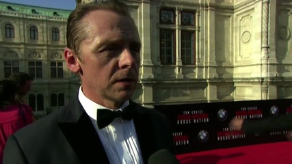 'Mission: Impossible - Rogue Nation' Vienna Premiere: Simon Pegg
