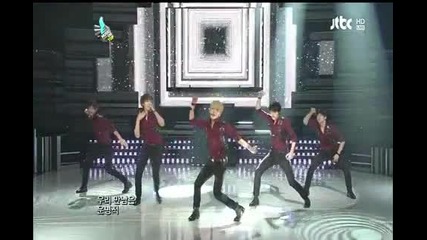 [hd] 120215 X-5 - Going Crazy Jtbc Music On Top