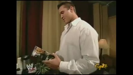 Wwe 28.2.2005 Randy Orton , Billy Graham, Stacy Keibler, Candice Michelle Backstage